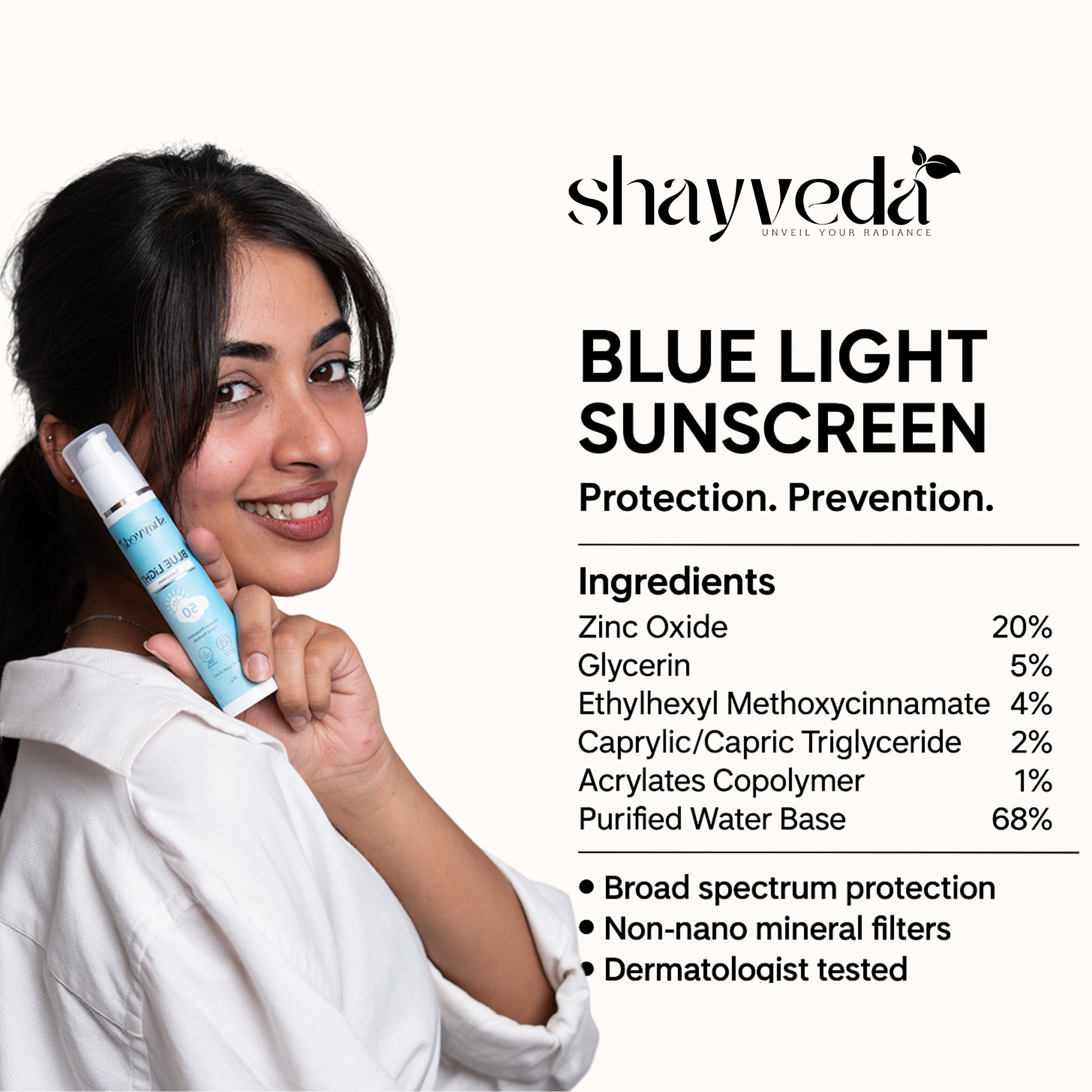 Blue Light Sunscreen