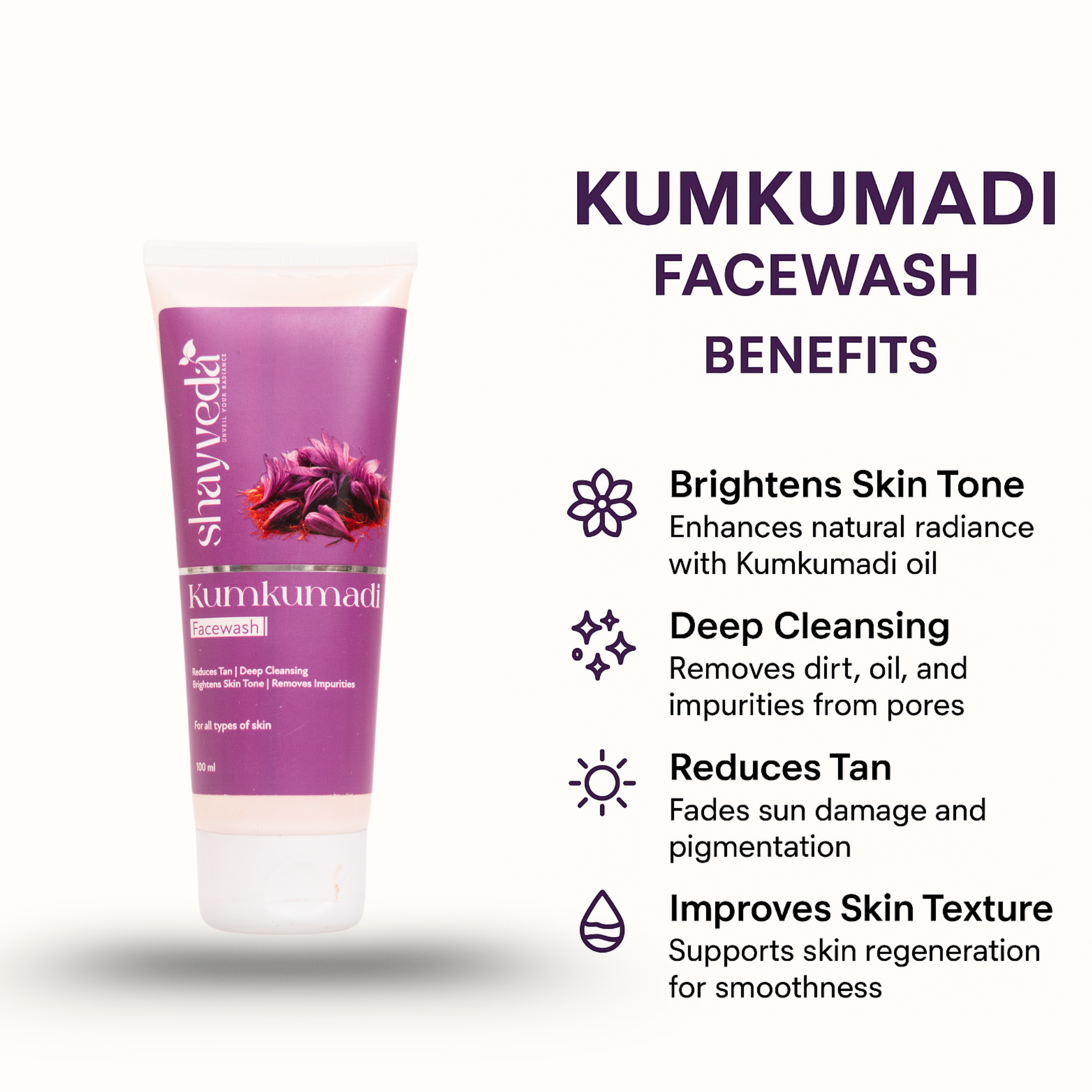 Kumkumadi Face Wash 100ML