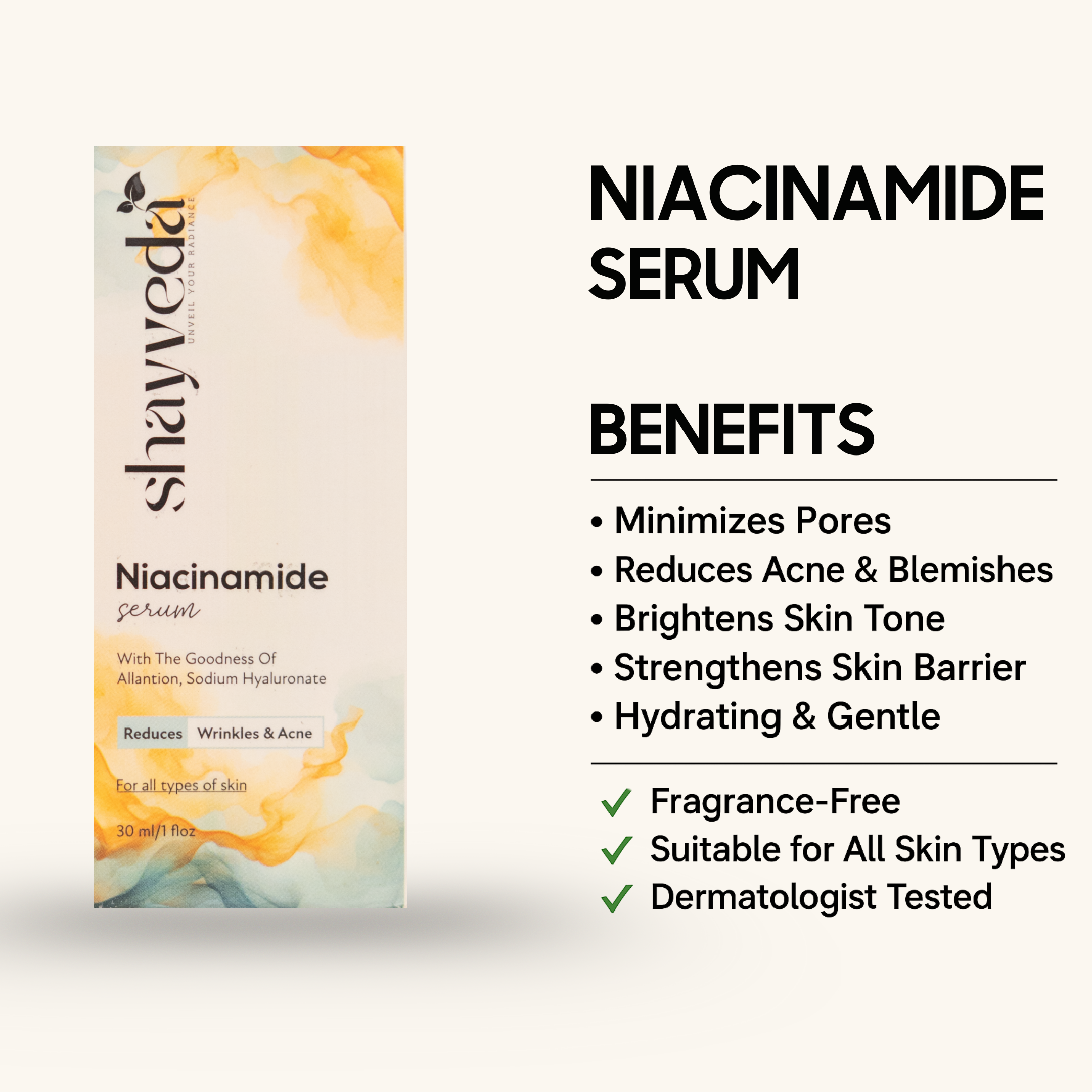 Niacinamide Face serum 30ML