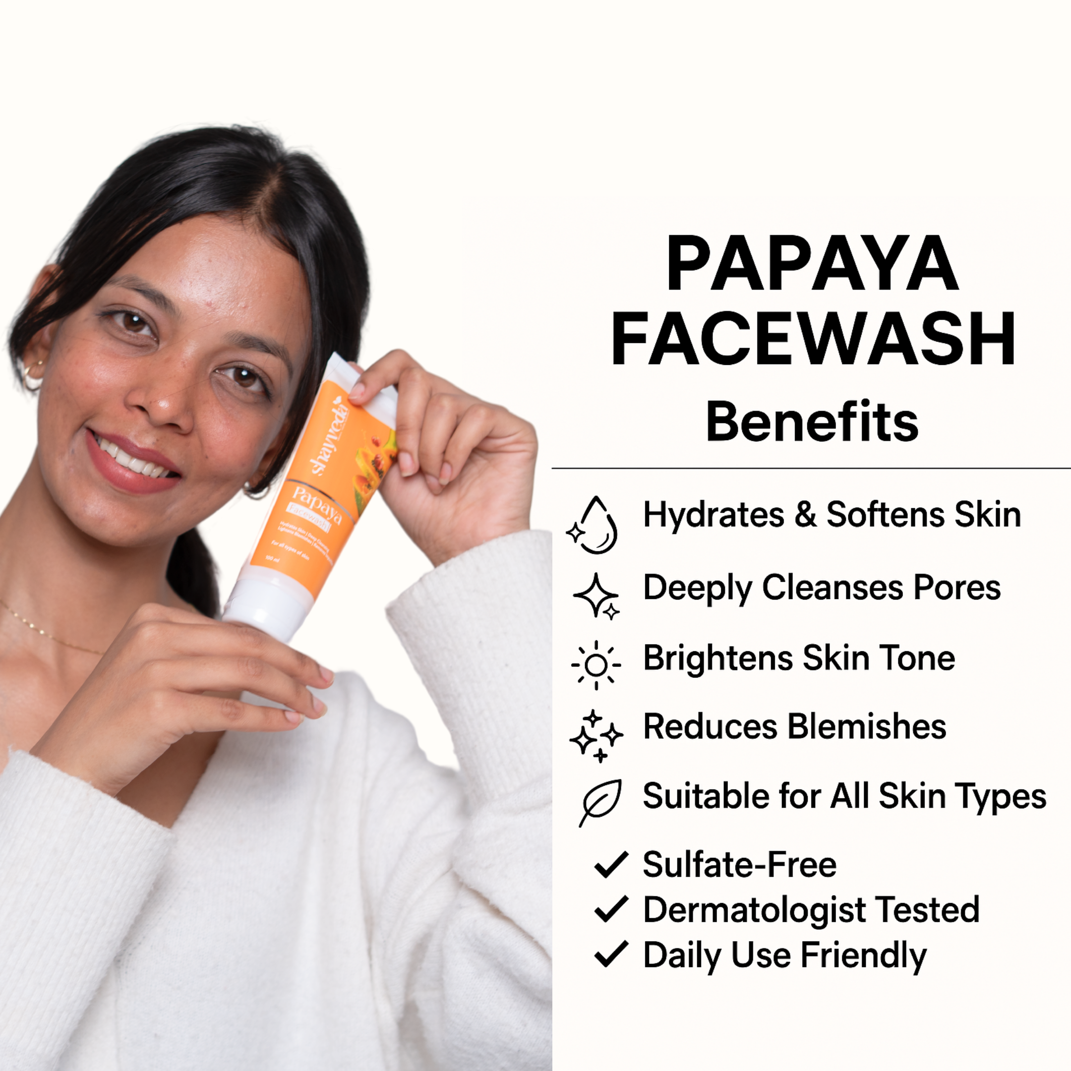 Papaya Face Wash 100ML