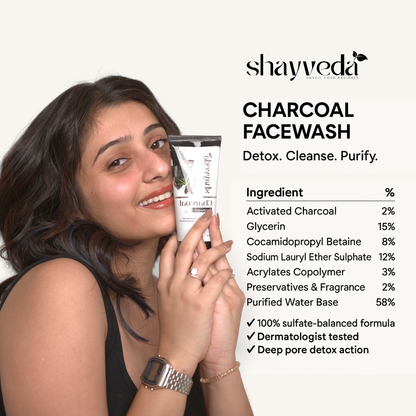 Charcoal Face Wash 100ML
